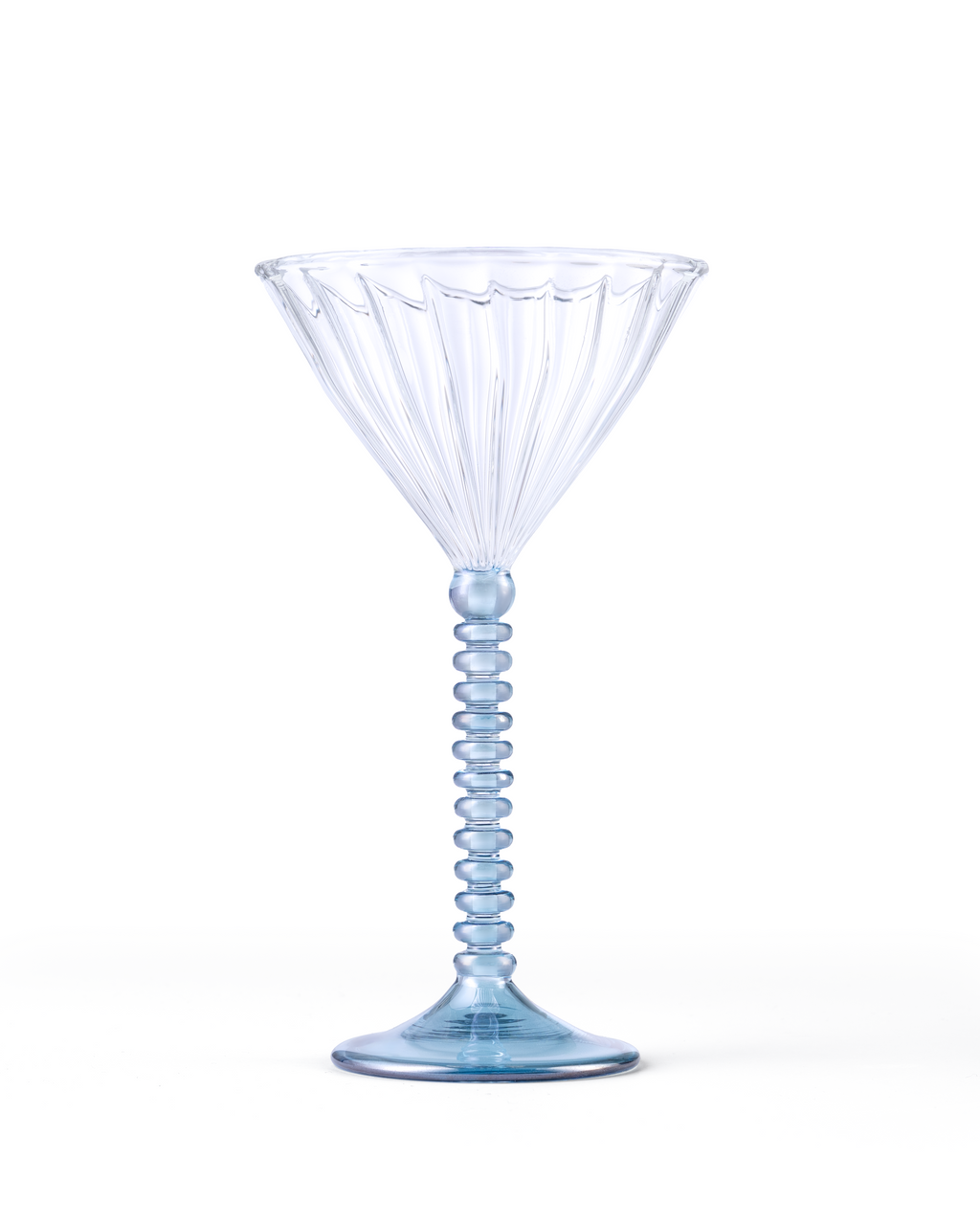 Crystal Crush Beads Tall Glass Set of 2