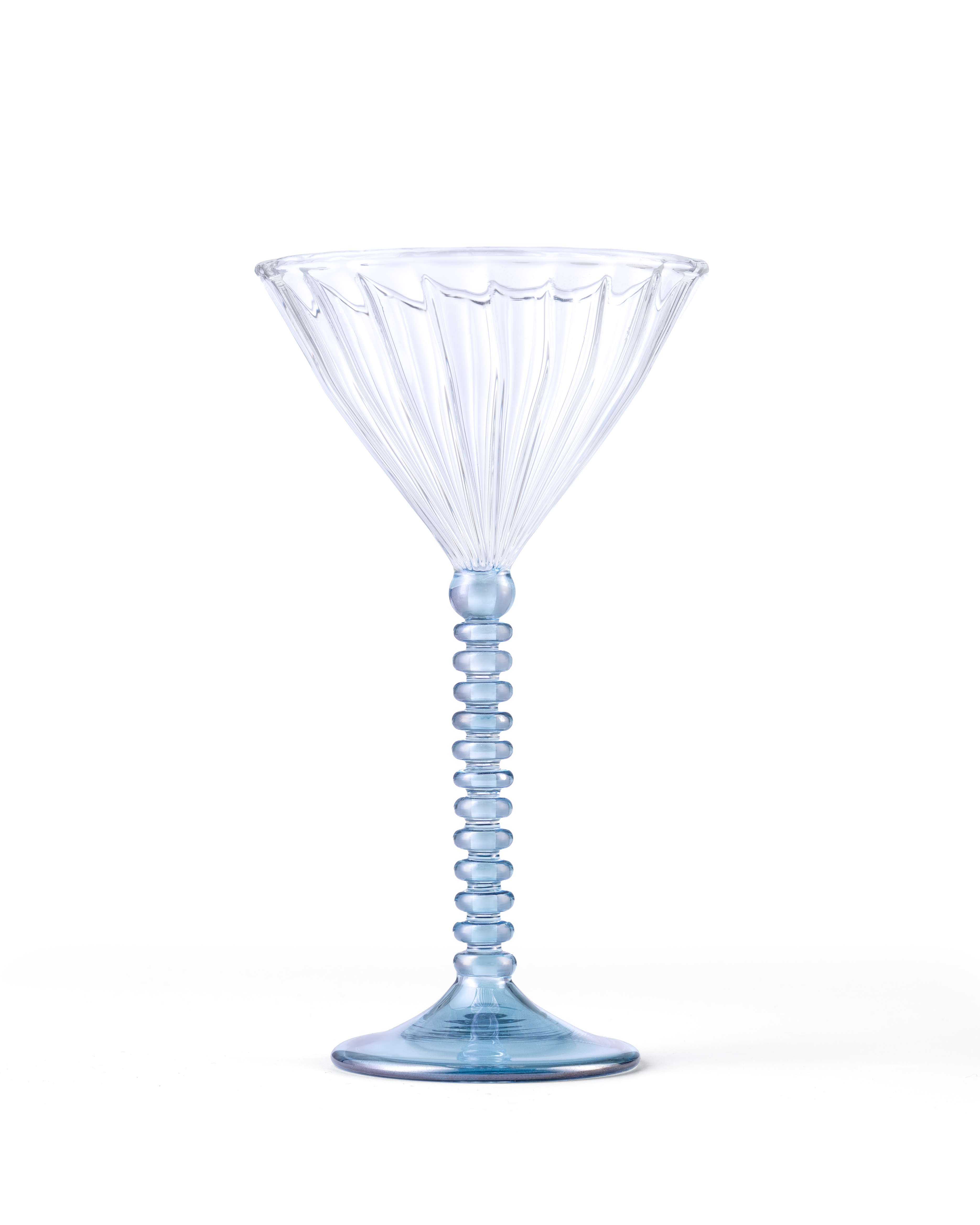 Crystal Crush Beads Tall Glass Set of 2