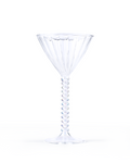 Crystal Crush Beads Tall Glass Set of 2